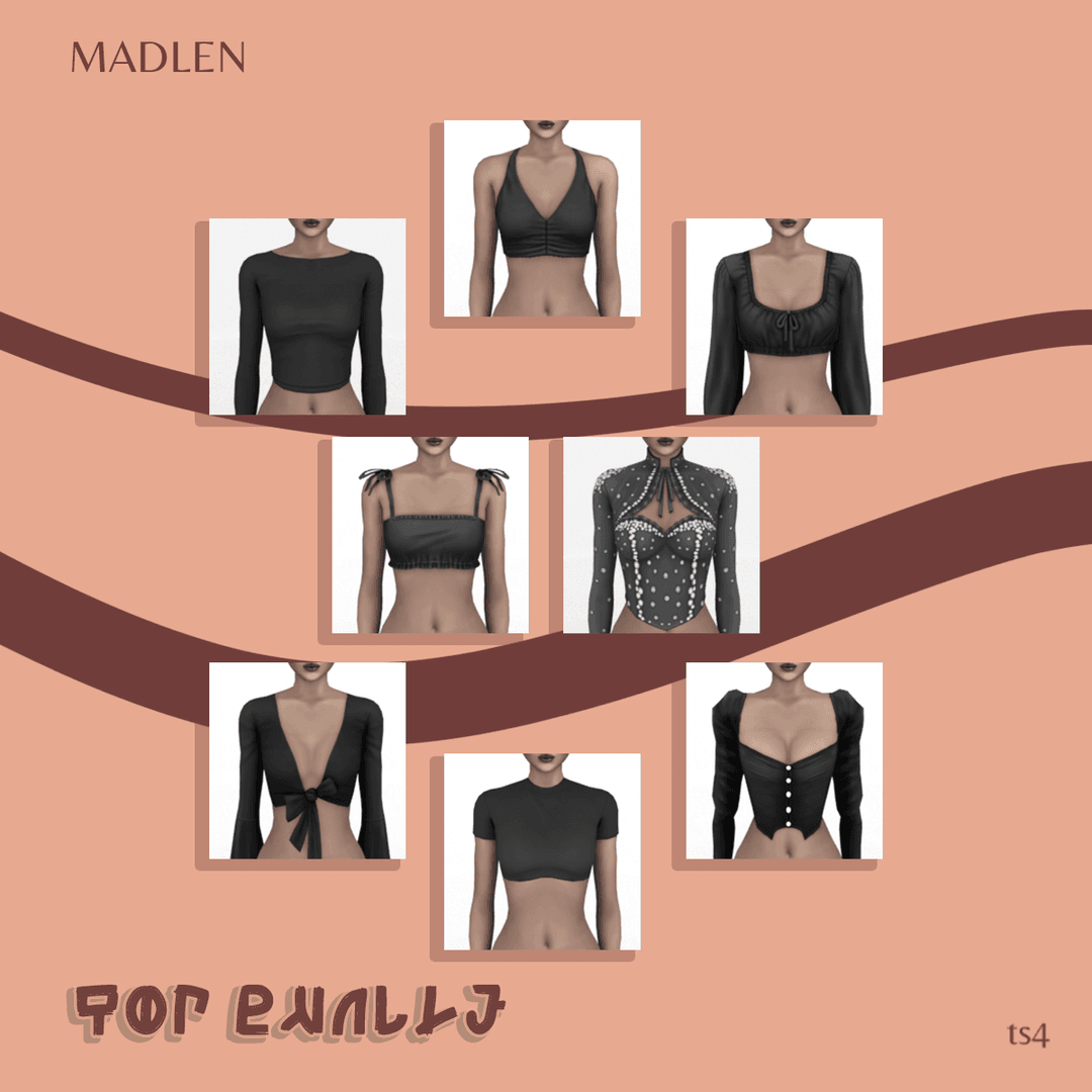 Галерея мода Сет топов от Madlen #1